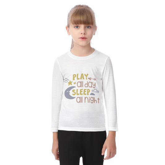 Play All Day Kid's O-Neck Long Sleeve T-shirt